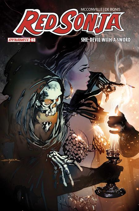 Red Sonja: She Devil with a Sword #3 - Stuart Sayger Main Cover (Closed)