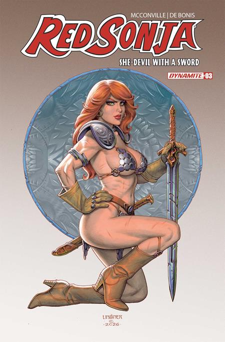 Red Sonja: She Devil with a Sword #3 - Joseph Michael Linsner Variant (Closed)