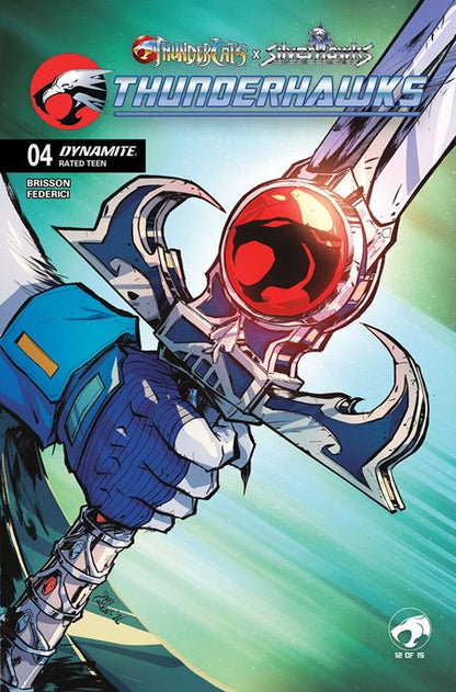 Thundercats x Silverhawks: Thunderhawks #4 - David Cousens Main Cover (Closed) P29