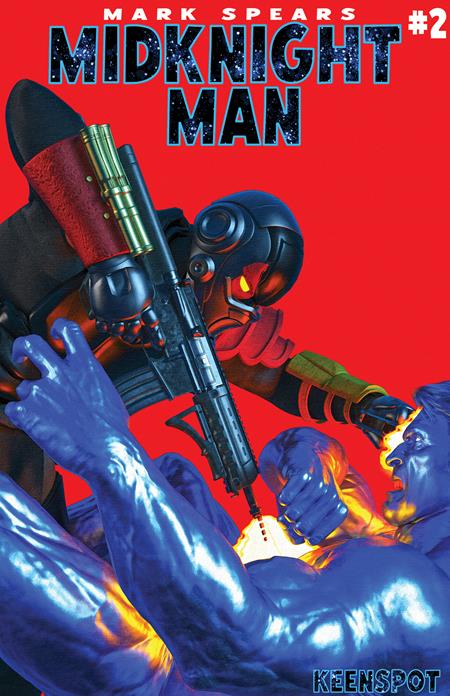 Midknight Man #2 - Mark Spears Stay Down Variant (Pre-Sale) C24-P30