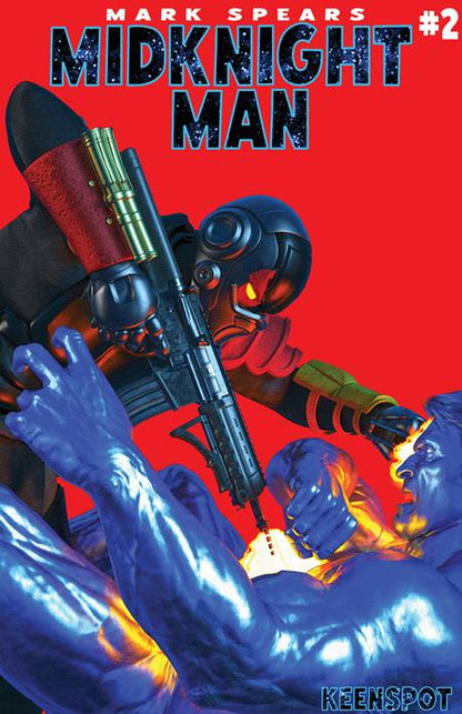 Midknight Man #2 - Mark Spears Stay Down Variant (Pre-Sale) C24-P30