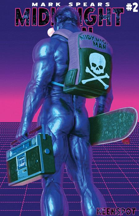 Midknight Man #2 - Mark Spears Electric Blue Variant (Pre-Sale) C24-P30