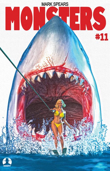 Monsters #11 - Mark Spears Shark Week Jaws 2 Homage Variant (Closed)