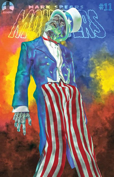 Monsters #11 - Mark Spears Red, White & Dead Variant (Closed)
