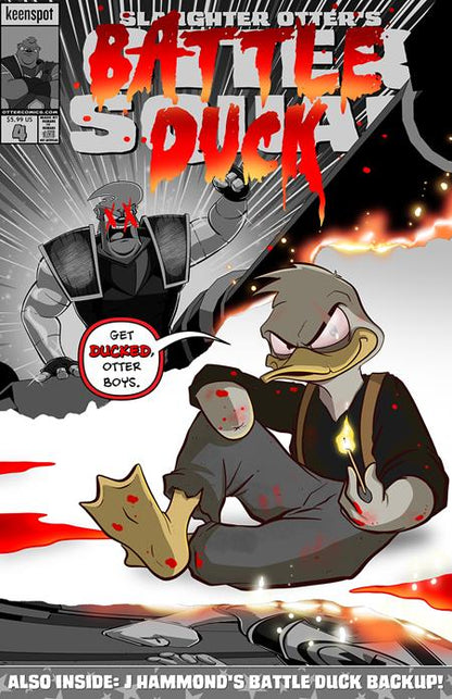 Otter Squad #4 - J Hammond Get Ducked Variant (Pre-Sale) C23-P29