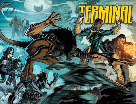 🔞 Terminal #1 - Robert Kirkman - Kubert, McCaig Wraparound Main Cover (Closed)