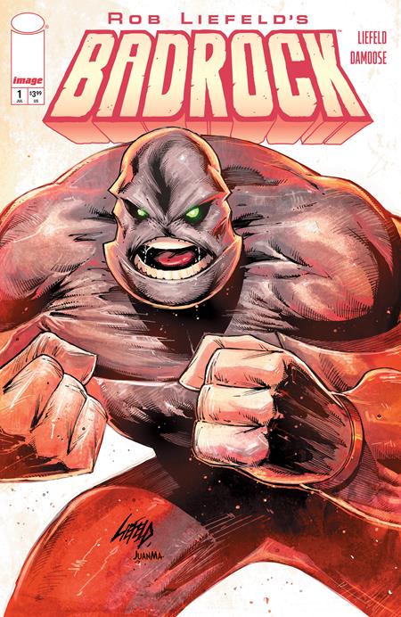 Badrock #1 - Youngblood - Rob Liefeld Variant (Pre-Sale) C25-P28