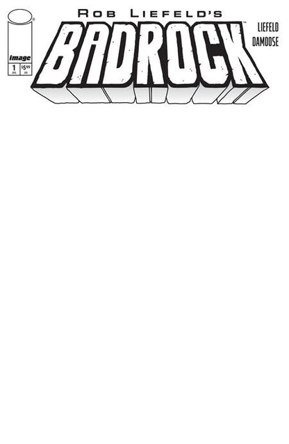 Badrock #1 - Youngblood - Blank Sketch Variant (Pre-Sale) C25-P28