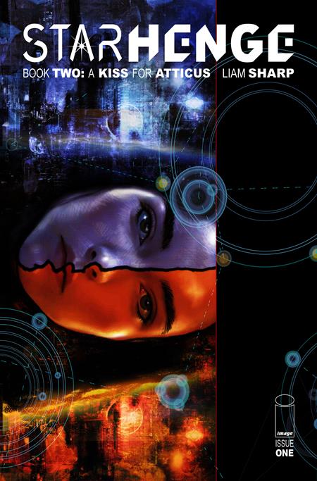 Starhenge - Book Two: A Kiss for Atticus #1 - Liam Sharp Main Cover (Closed)