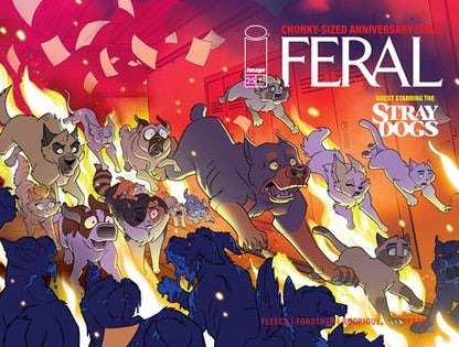 Feral #25 - Fleecs, Forstner, Rodriguez Wraparound Main Cover (Closed) R2630