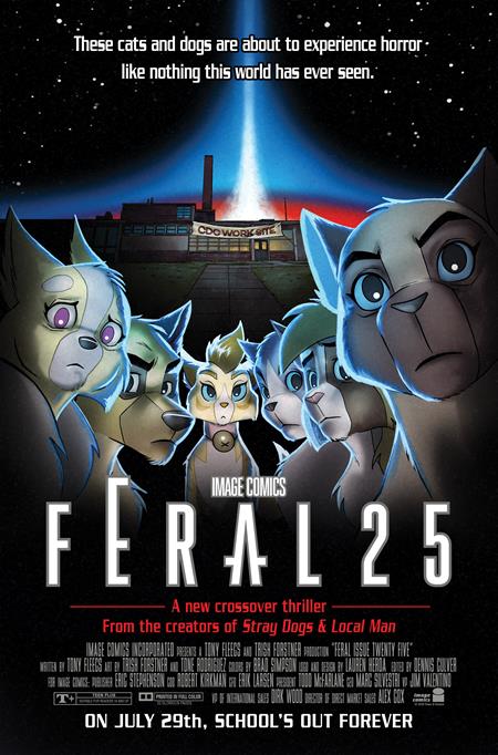 Feral #25 - Fleecs, Forstner, Rodriguez, Passalaqua Faculty HomageVariant (Pre-Sale) C27-P30