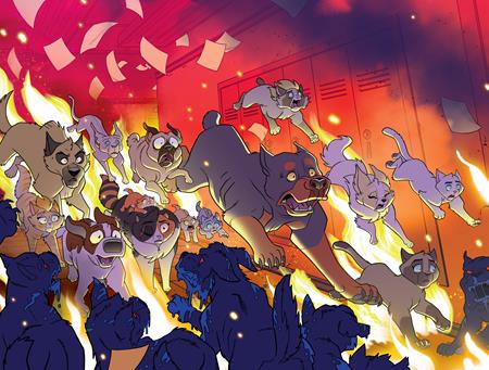 Feral #25 - Fleecs, Forstner, Rodriguez Wraparound Foil Variant (Pre-Sale) C27-P30