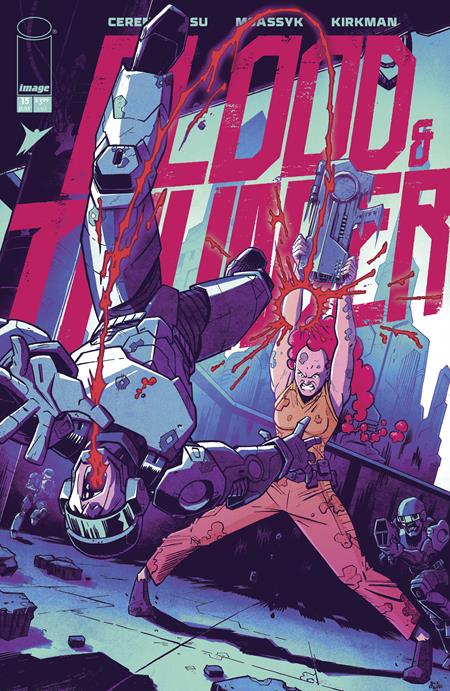 Blood & Thunder #15 - Roche, Burcham Variant (Pre-Sale) C24-P27