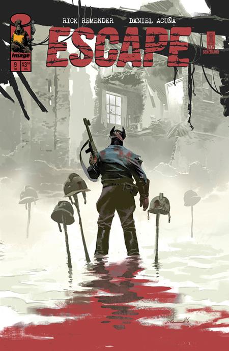 Escape #9 - Image - Daniel Acuna Main Cover (Closed) R2633