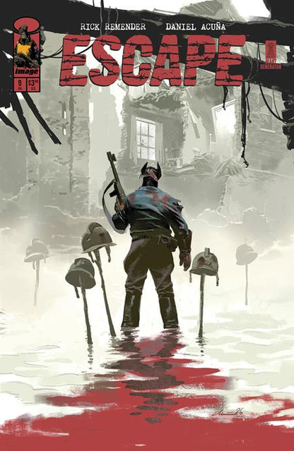 Escape #9 - Image - Daniel Acuna Main Cover (Closed) R2633