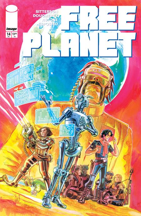 Free Planet #14 - Jed Dougherty Variant (Pre-Sale) C24-P27