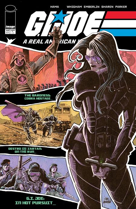 Gi Joe: A Real American Hero #117 - Hama Files - Chris Mooneyham Variant (Pre-Sale) C26-P29