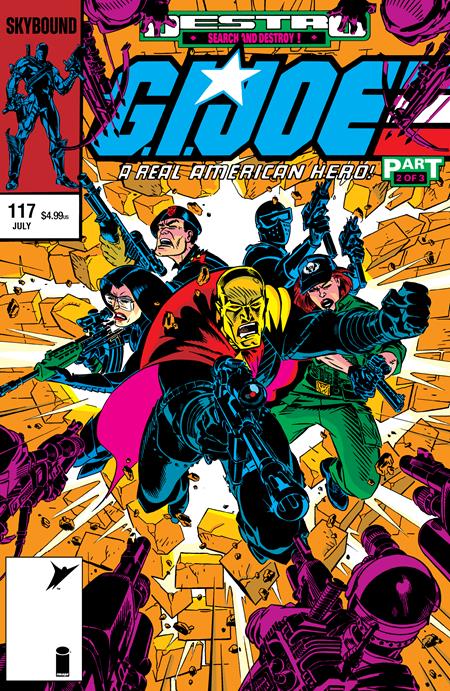 Gi Joe: A Real American Hero #117 - Hama Files - Michael Golden Foil Variant (Pre-Sale) C26-P29