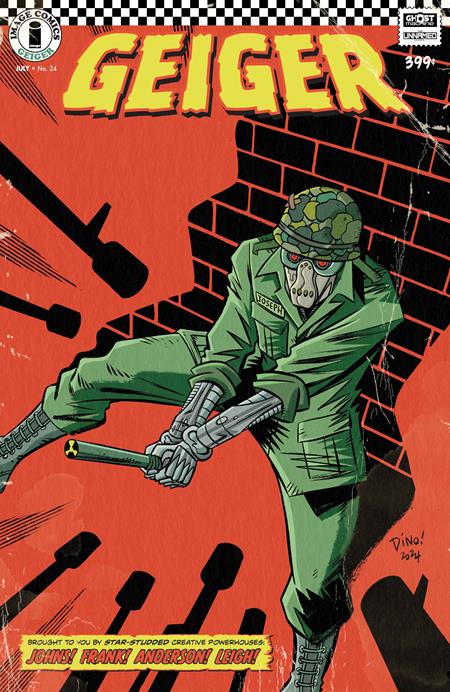 Geiger #24 - Dean Haspiel Variant (Pre-Sale) C24-P27