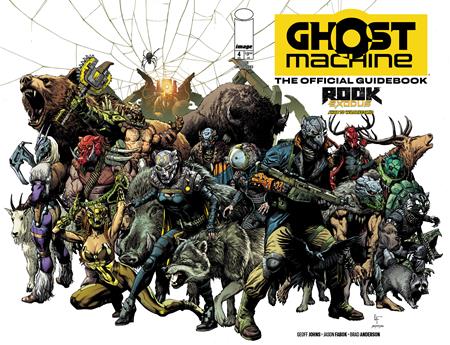 Ghost Machine: Official Guidebook #4 - Frank, Anderson Wraparound Main Cover (Closed)