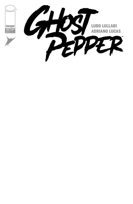 Ghost Pepper #13 - Blank Sketch Variant (Pre-Sale) C24-P27