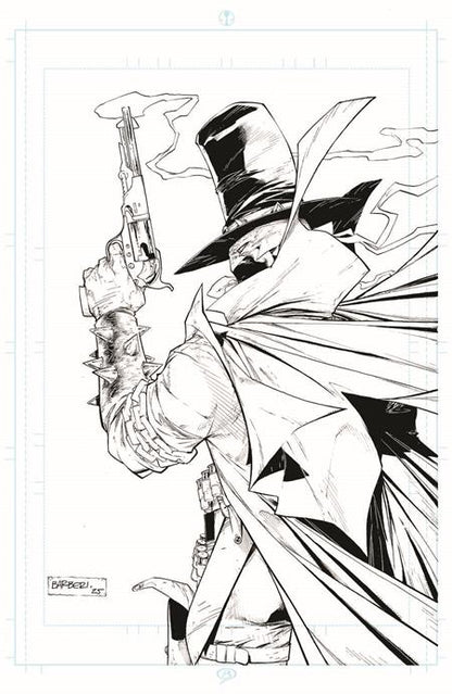 Gunslinger #56 - Spawn Universe - Carlo Barberi Line Art Variant (Closed) P29