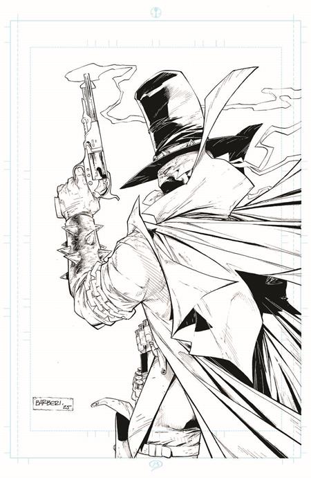 Gunslinger #56 - Spawn Universe - Carlo Barberi Line Art Variant (Pre-Sale) C26-P29
