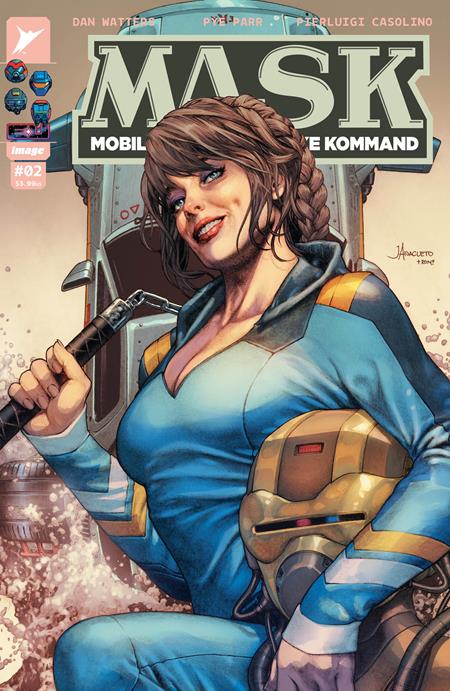 M.A.S.K. #2 - Mask - Energon Universe - Anacleto, Fajardo Jr. Variant (Pre-Sale) C23-P26