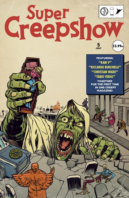 🔞 Super Creepshow #5 - Pye Parr FF #1 Homage Main Cover (Pre-Sale) C25-P28