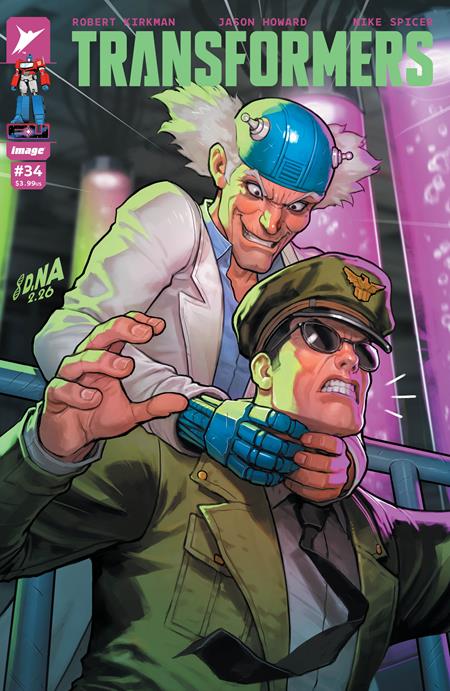 Transformers #34 - Energon Universe - David Nakayama Main Cover (Pre-Sale) C24-P27