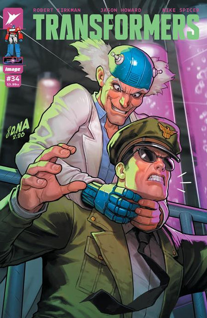 Transformers #34 - Energon Universe - David Nakayama Main Cover (Closed)