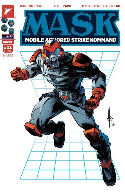 M.A.S.K. #1 - Mask - Energon Universe - Jason Howard 2nd Printing Variant (Pre-Sale) C24-P27
