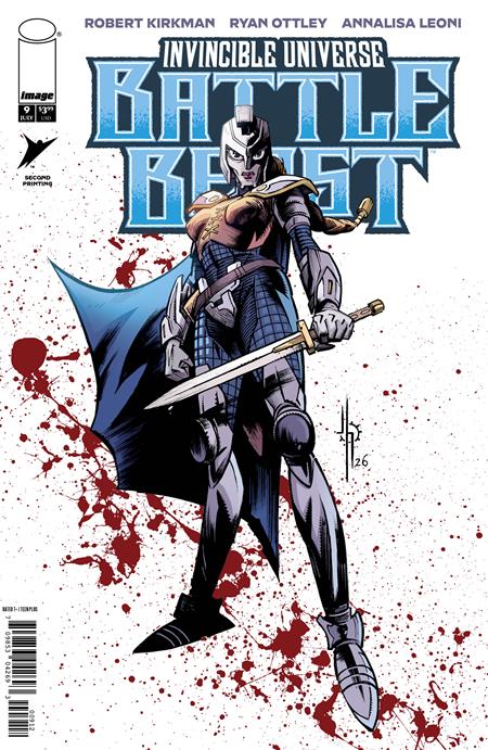 Battle Beast #9 - Invincible Universe - Jason Howard 2nd Printing - VF (Released) R2628