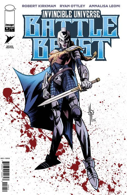 Battle Beast #9 - Invincible Universe - Jason Howard 2nd Printing - VF (Released) R2628