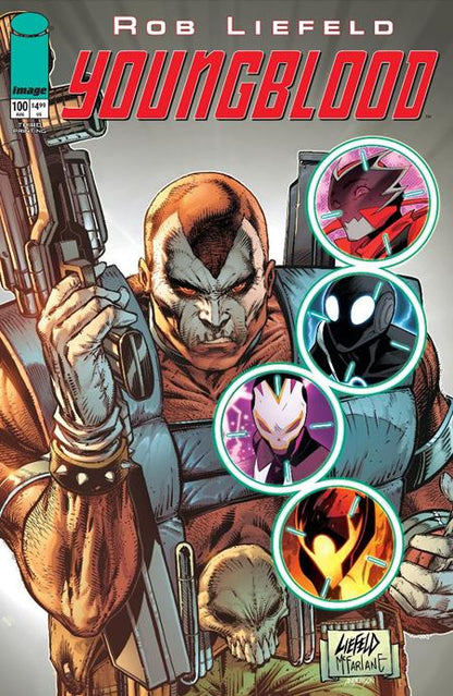 Youngblood #6 - Legacy #100 (VF/NM) - Rob Liefeld Massive-Verse 3rd Printing (Released) R2631