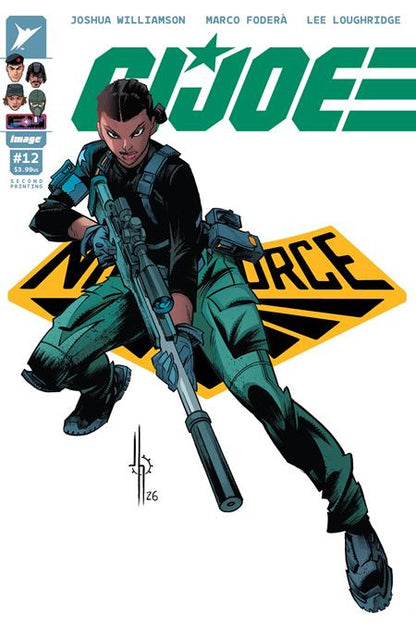 Gi Joe #12 - Energon Universe - Jason Howard Shooter 2nd Printing (Closed) R2632