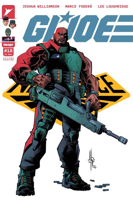 Gi Joe #18 - Energon Universe - Jason Howard Roadblock 2nd Printing (Closed) R2632