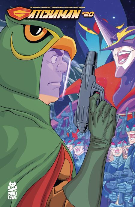 Gatchaman #20 - Batista, Cintron, Chu Connecting Variant (Pre-Sale) C25-P28