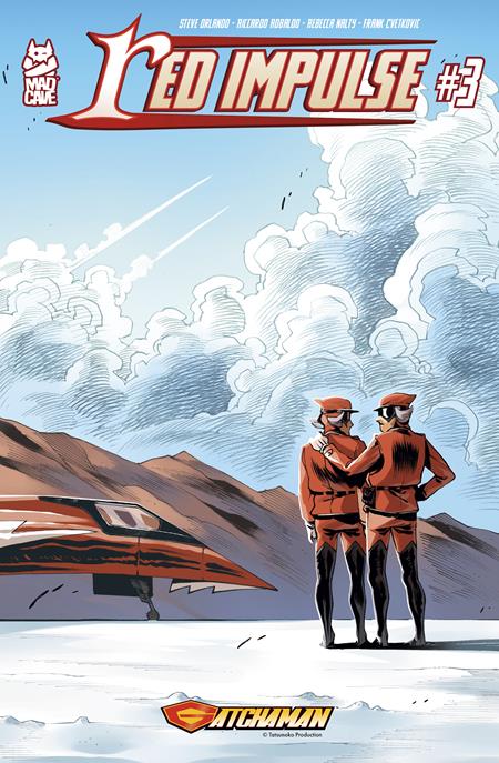 Gatchaman: Red Impulse #3 - Riccardo Robaldo Main Cover (Closed)