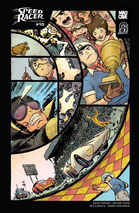 Speed Racer #10 - Jesse Lonergan Connecting Retro Variant (Pre-Sale) C24-P27
