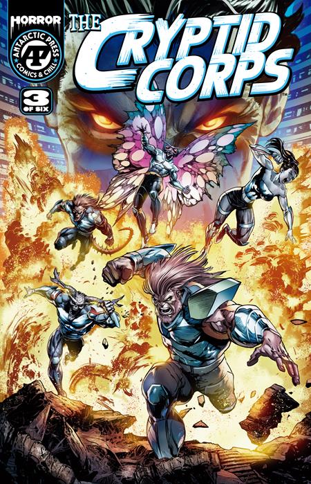 Cryptid Corps #3 - Horror - Max Bertolini Main Cover (Pre-Sale) C25-P29