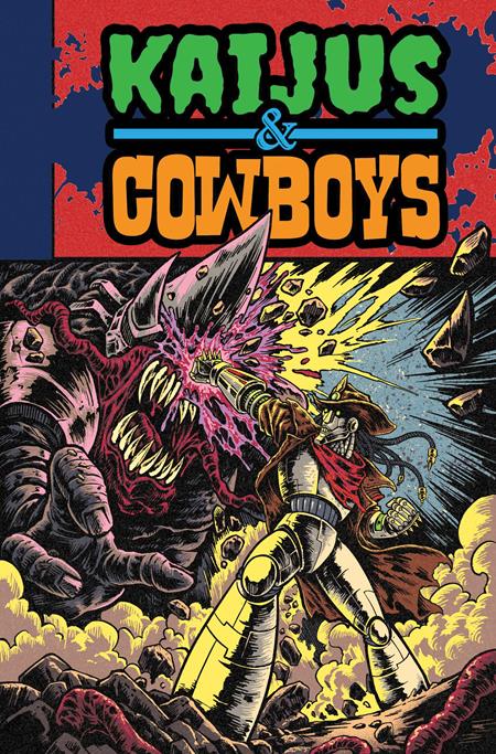 Kaijus & Cowboys #1 - Ferxpain EC Comics Homage Variant (Closed)