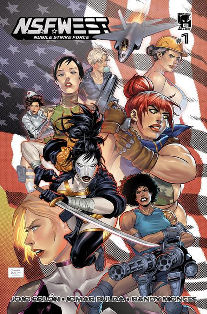 NSFWest #1 - Jomar Bulda Go Team! Main Cover (Closed)