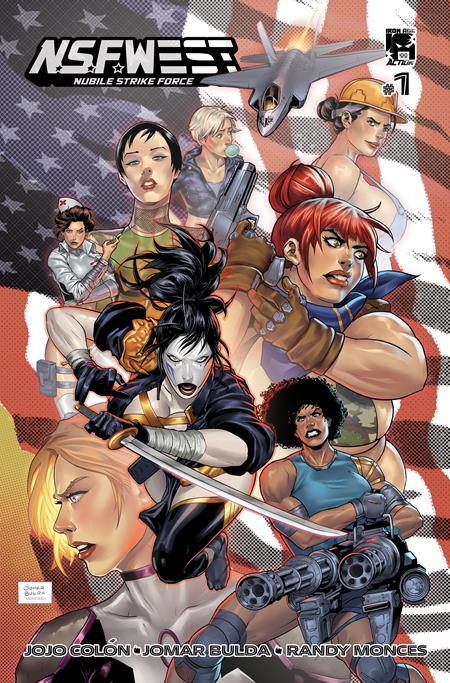 NSFWest #1 - Jomar Bulda Go Team! Main Cover (Closed)