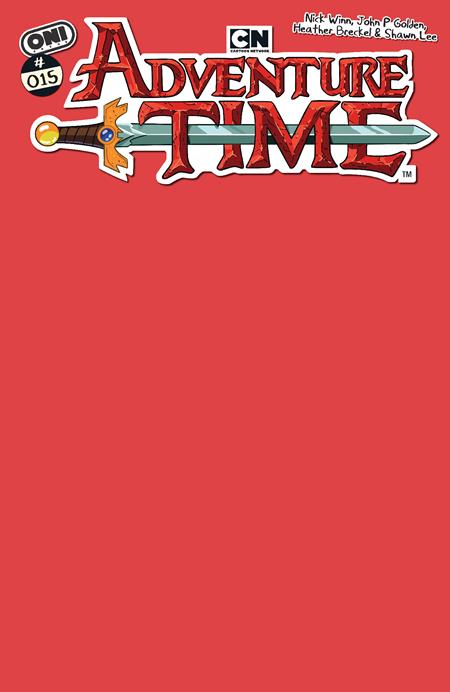 Adventure Time #15 - 2025 - Blank Sketch Golb Red Variant (Pre-Sale) C25-P28