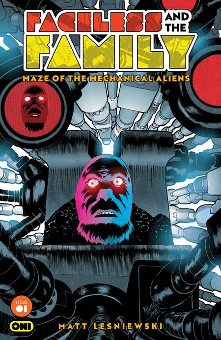 Faceless & the Family: Maze of the Mechanical Aliens #1 - Kelley Jones Variant (Closed)
