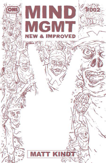 Mind MGMT: New & Improved #2 - Matt Kindt Main Cover (Pre-Sale) C24-P27
