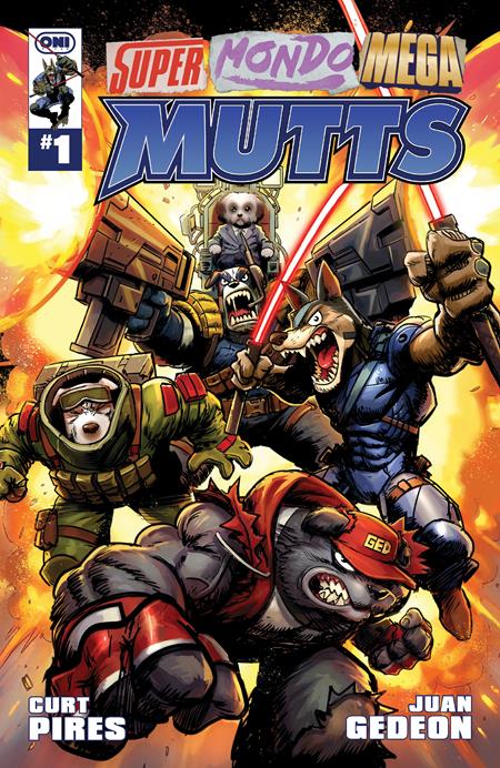 Super Mondo Mega Mutts #1 - Juan Gedeon Main Cover (Pre-Sale) C25-P28