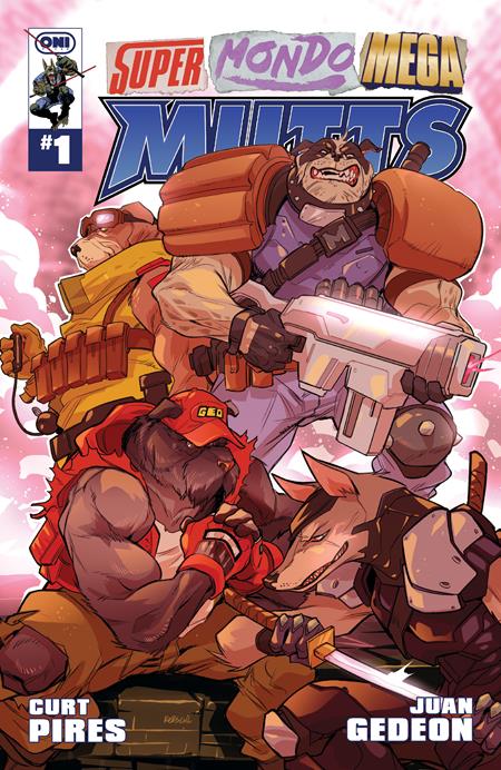 Super Mondo Mega Mutts #1 - Karl Kerschl Variant (Pre-Sale) C25-P28