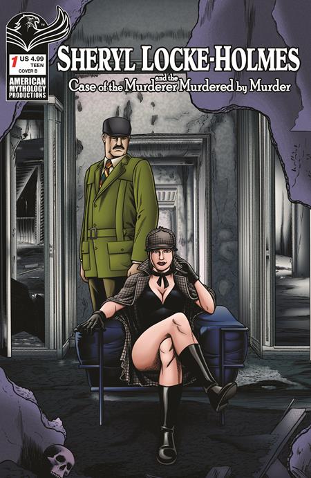 Sheryl Locke-Holmes & The Case of the Murderer Murdered by Murder #1 - Brendan, Brian Friam Variant (Pre-Sale) C26-P28
